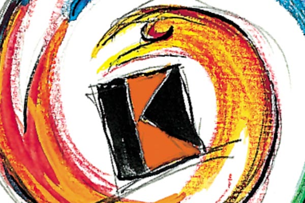 Zeichnung Kolping-Logo