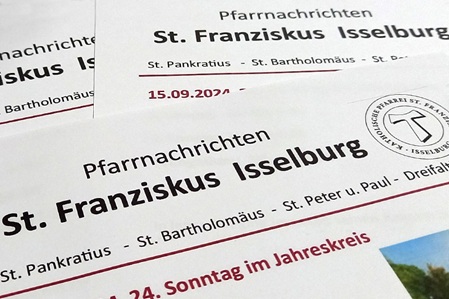 Symbolbild Pfarrnachrichten