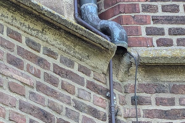 Kupferdiebstahl Kirche Werth