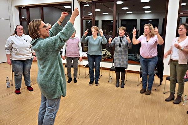 Stimmbildung beim Isselburger Frauenchor