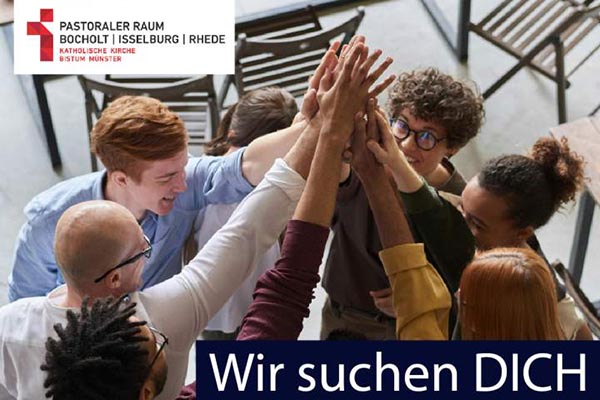 Werbebanner: Suche für Leitungsteam Pastoraler Raum