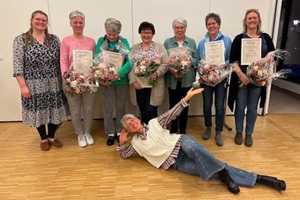 Ehrungen für 10jährige Mitgliedschaft im Isselburger Frauenchor Ehrungen für 10jährige Mitgliedschaft im Isselburger Frauenchor