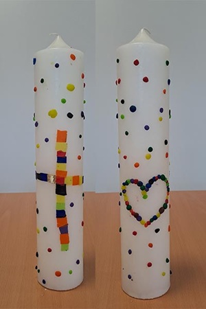 Kerze der Kita Werth Kerze der Kita Werth