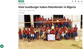 Zeitungsartikel zum Uboji-Projekt