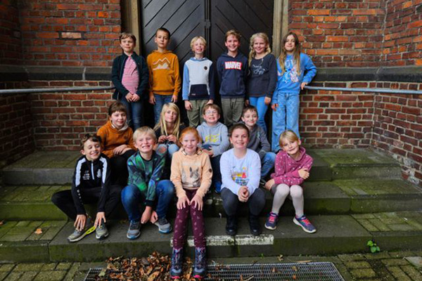 Erstkommunionkinder aus Isselburg 2025