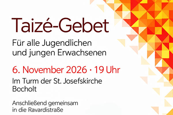 Taizé-Gebet in Bocholt