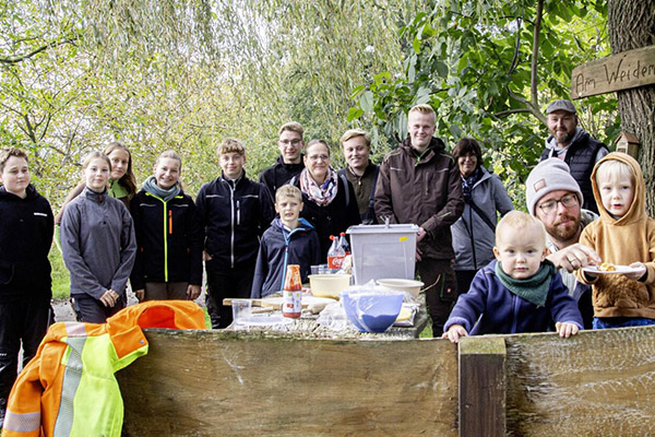 Pizzabacken der "Schüttensteense Blagens" 2024