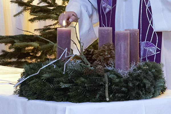 Adventskranz Gemeindefest Schüttenstein