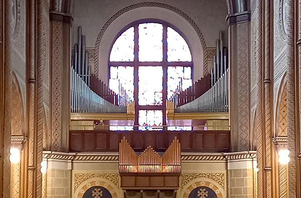 Hauptorgel St. Pankratius Anholt Gesamtansicht