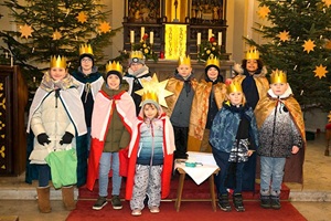 Sternsinger Werth 2025, Foto: Heinrich Stoverink