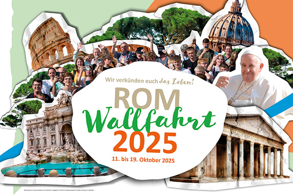 Plakat Rom-Wallfahrt 2025